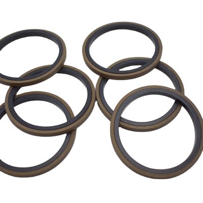 PTFE NBR SPG Hochdruckkolbendichtungen Hydraulische Kolbenringe für Maschinenreparaturwerkstätten